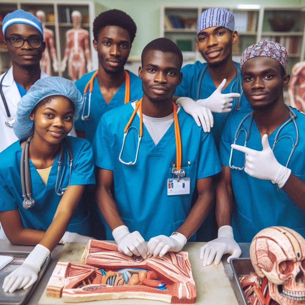 Students collaborating